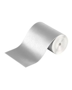 LAMPA ACCESSORIES Zaštitna nalepnica sajtne boja brušeni aluminijum 50x8cm - 02025