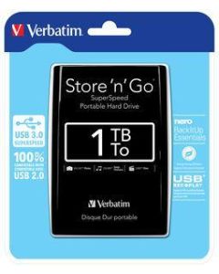 VERBATIM Eksterni hard disk 1TB 53023 Black - 53023