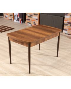 HANAH HOME Produživi trpezarijski sto Trend Barok, tamnobraon - 107BCK1511