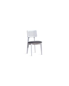 HANAH HOME Trpezarijska stolica Albina, bela/siva - 117FRF1301
