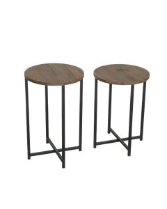 HANAH HOME Set klub stolova Neta, braon/crna - 173415