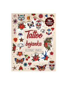 Tattoo bojanka Iconic Inks (s 75 privremenih petovaža) - 9788661820359