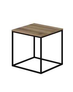 HANAH HOME Pomoćni sto Basak, braon/crna - 189123