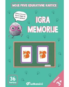 Zrnce kartice – Igra memorije – latinica - 31605-1