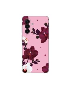 Maska za Samsung A175F Galaxy A17 Pink Orchid Silikonska Print Skin - 8021168