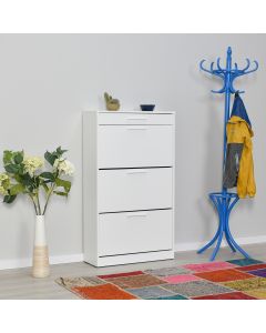HANAH HOME Cipelarnik SHC-431-DD-1, bela - 479ADR1161