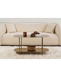 HANAH HOME Klub sto Shb-014-A, zlatna - 491CRT1167
