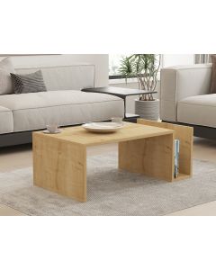 HANAH HOME Klub sto Memo, bež - 495SSE1119