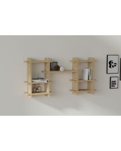 HANAH HOME Zidna polica Tefo, krem - 495SSE1161