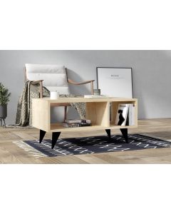 HANAH HOME Klub sto Clara, svetlobraon - 495SSE1317