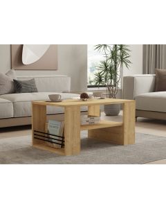 HANAH HOME Klub sto Iris, svetlobraon - 495SSE1319
