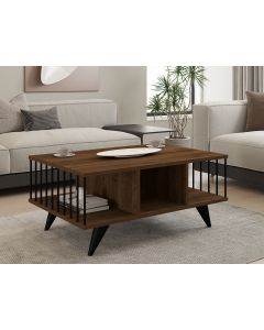 HANAH HOME Klub sto Bert, braon - 495SSE1325