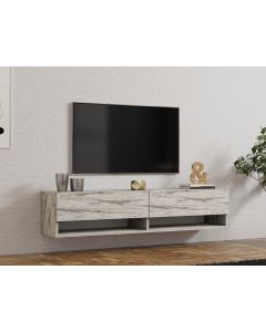 HANAH HOME TV komoda Arges, krem/mermerna - 495SSE1629