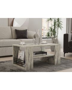 HANAH HOME Klub sto Iris, mermerna - 495SSE2112