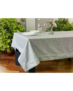 VIKTORIJA Stolnjak Granada Siva boja 160x250cm - VLK000491-granadasiv