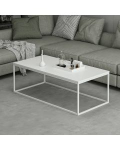 HANAH HOME Klub sto Tiger, bela - 506MNR1203