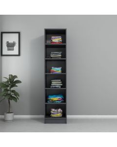 HANAH HOME Ormar Kale Raflı 190, antracit - 506MNR2126