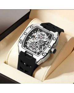 MEGIR muški ručni sat 8602 black - MOMENT2223