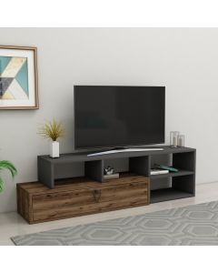 HANAH HOME TV komoda Duru, braon/antracit - 550ARN2189