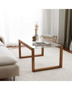 HANAH HOME Klub sto Via Wooden - 552NOS2226