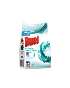 DUEL Praškasti deterdžent za pranje veša Strong whiteness 2.7kg - 6400140