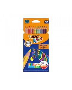 Drvene bojice BIC Evolution Stripes 1/12 - H607