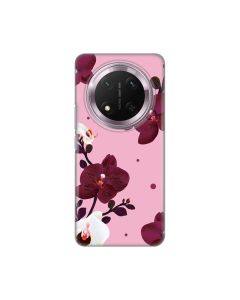Maska za Honor Magic 7 Lite Pink Orchid Silikonska Print Skin - 8021156