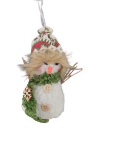 Novogodišnja dekoracija Sneško 18 cm 70449 - 70449