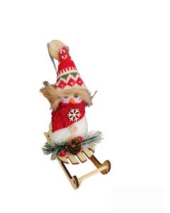 Novogodišnja dekoracija Sneško 21 cm 70454 - 70454-1