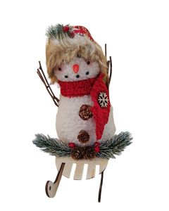 Novogodišnja dekoracija Sneško 22 cm 70455 - 70455-1