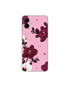 Maska za Samsung A075F Galaxy A07 Pink Orchid Silikonska Print Skin - 8021165