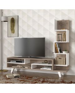 HANAH HOME TV komoda Isabel, krem/bela - 731WAT3017