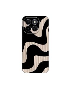 Maska za Honor X6c Black Flow Silikonska Print Skin - 8021158