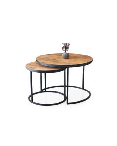 HANAH HOME Set klub stolova Oden, braon - 974NMB1827