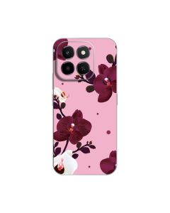 Maska za Honor X6c Pink Orchid Silikonska Print Skin - 8021159