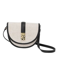 CAVALLI CLASS crossbody ženska torba MARINA, Natural&Black - CCHB01202600