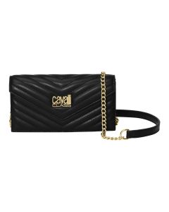 CAVALLI CLASS mini crossbody ženska torba VALERIA, Black - CCHB01312100