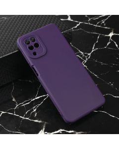 Maska za Samsung A125F Galaxy A12 mat tamno ljubicasta Teracell Giulietta - 224181-1