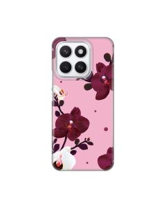 Maska za Honor X8c Pink Orchid Silikonska Print Skin - 8021162