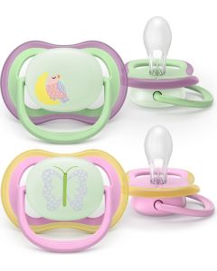 AVENT Set noćnih varalica Ultra air 6-18m, Bird&butterfly - SCF376-29