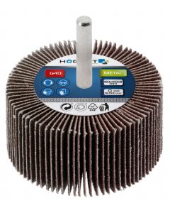 HOGERT Brusni točak na osovini 60 x 30 x 6 mm P80 - HT8D012