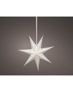 LUMINEO Dekorativna LED zvezda od kartona, 58cm - KA489421