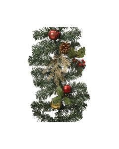 EVERLANDS Girlanda sa šljokicama i dekorativnim ukrasima, 180cm - KA687525