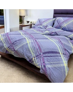 VIKTORIJA Posteljina Mikrofiber Ljubičasta boja 150x200cm Singl - VLK000366-ljubicasta