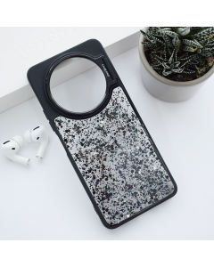 Maska za Xiaomi Redmi A3 (2024) Crystal Dots crna - 611785