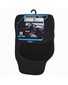 SUMEX Univerzalne tepih patosnice crne 4kom 48.5X65cm-39.5X32.5cm - MOK1000