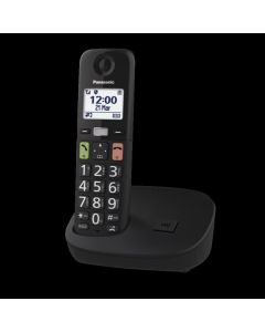 PANASONIC Bežični telefon KX-TGU110FXB, crna - 19924-1