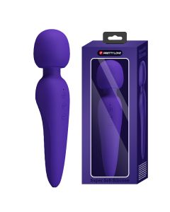 Plavi klitoralni masazer od mekanog silikona Meredith - 014668-3