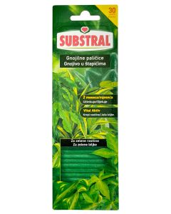 SUBSTRAL Đubrivo u štapićima za zelene biljke 30/1 - SC 7121