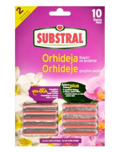 SUBSTRAL Đubrivo u štapićima za orhideje 10/1 - SC 7151